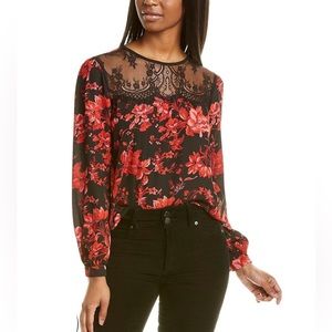 Vince Camuto Victorian Blooms Blouse